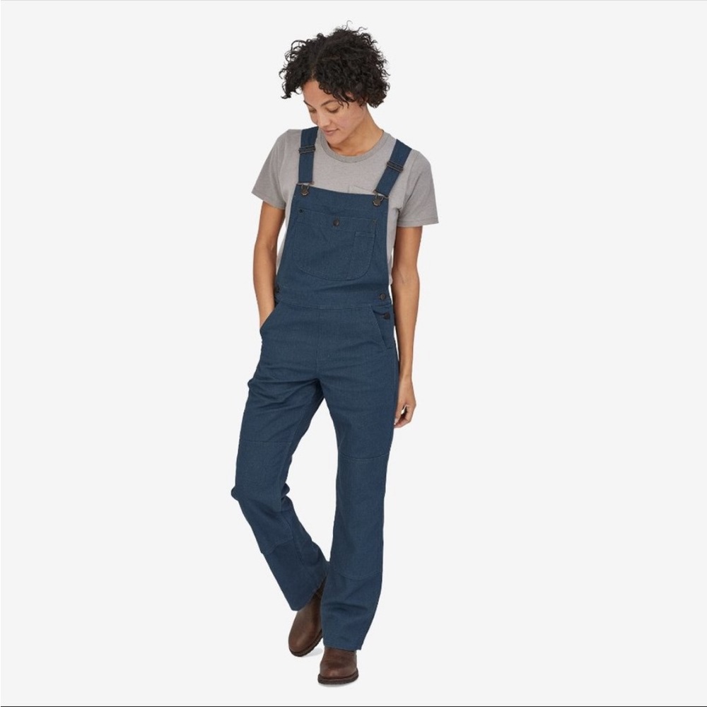 like New Patagonia All Season Hemp Bib Overalls Blue S